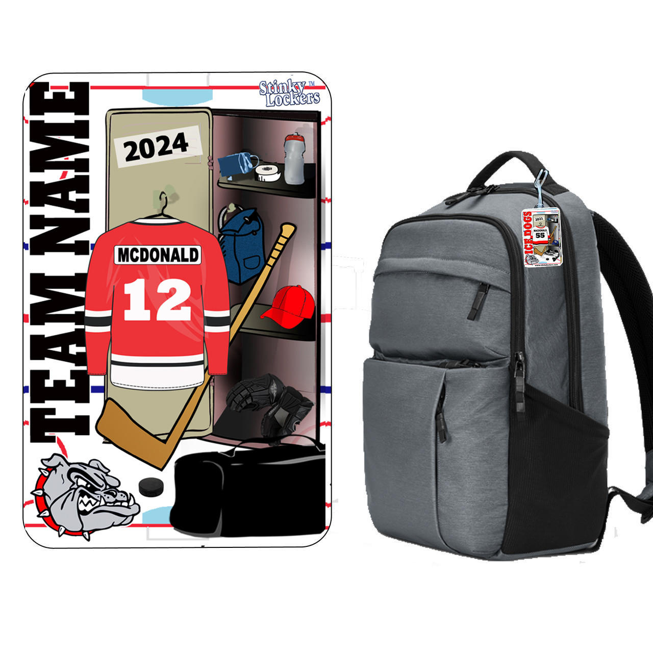 Personalized Pro Hockey Luggage Tag Questions & Answers