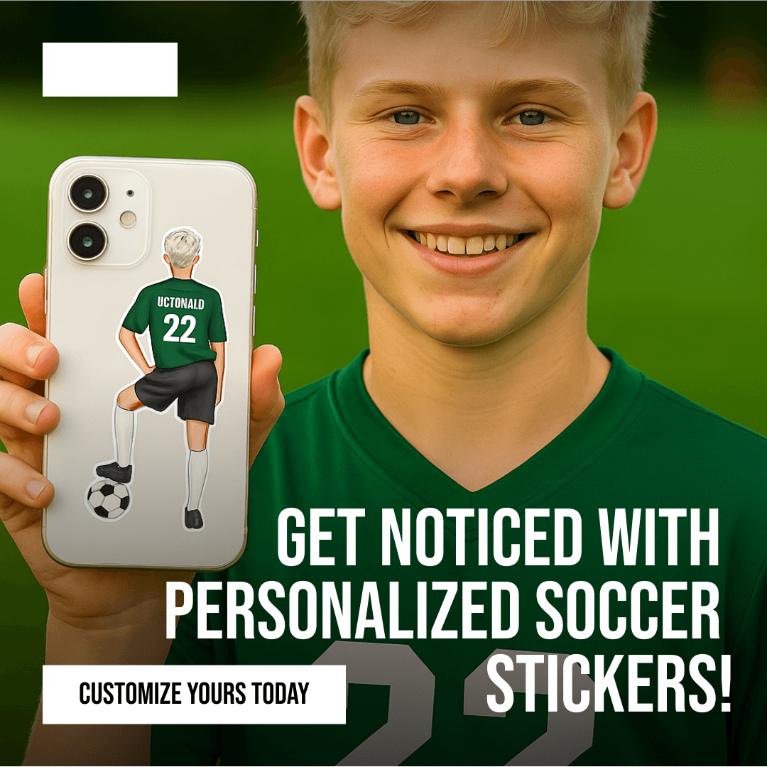 Personalized Male Soccer Sticker Questions & Answers