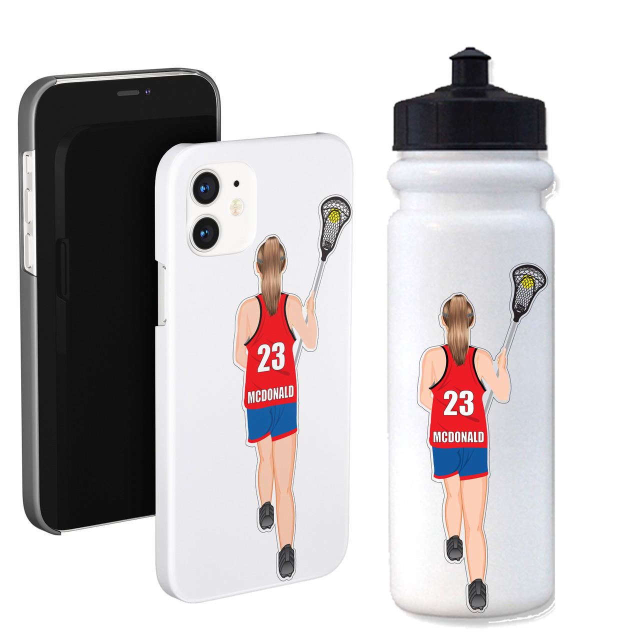 Personalized Female Field Lacrosse Sticker Questions & Answers