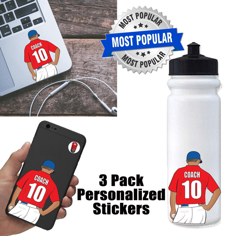 Coach Baseball Sticker-3 Pack Questions & Answers