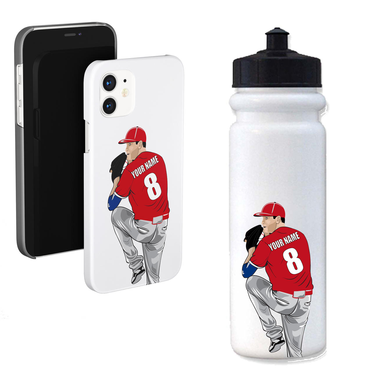 Pitcher Baseball Sticker for Water Bottle | Cell Phone | Laptop Questions & Answers