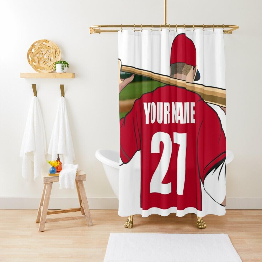 Personalized Baseball Shower Curtain Questions & Answers