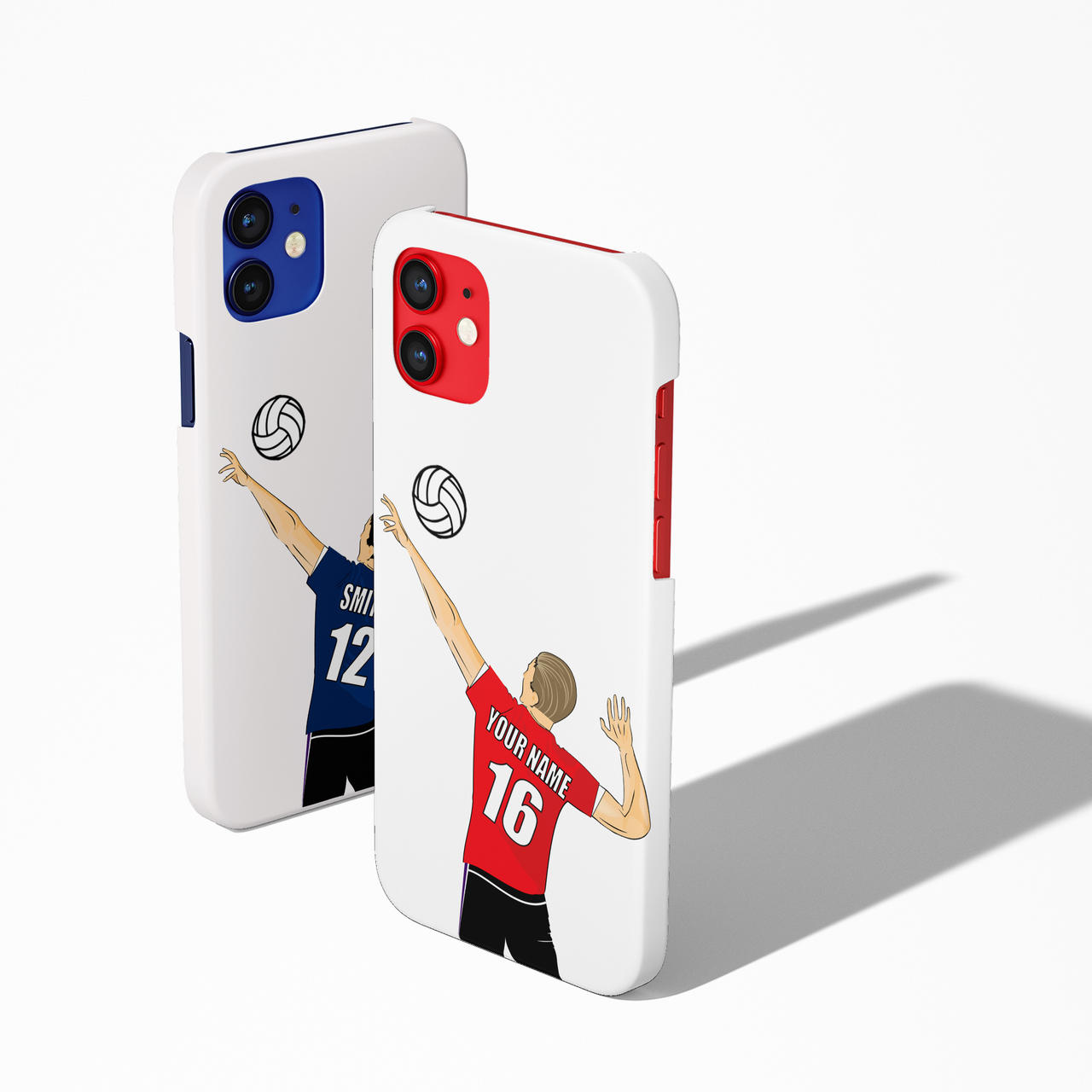 Personalized Male Volleyball Cell Phone Sticker Questions & Answers