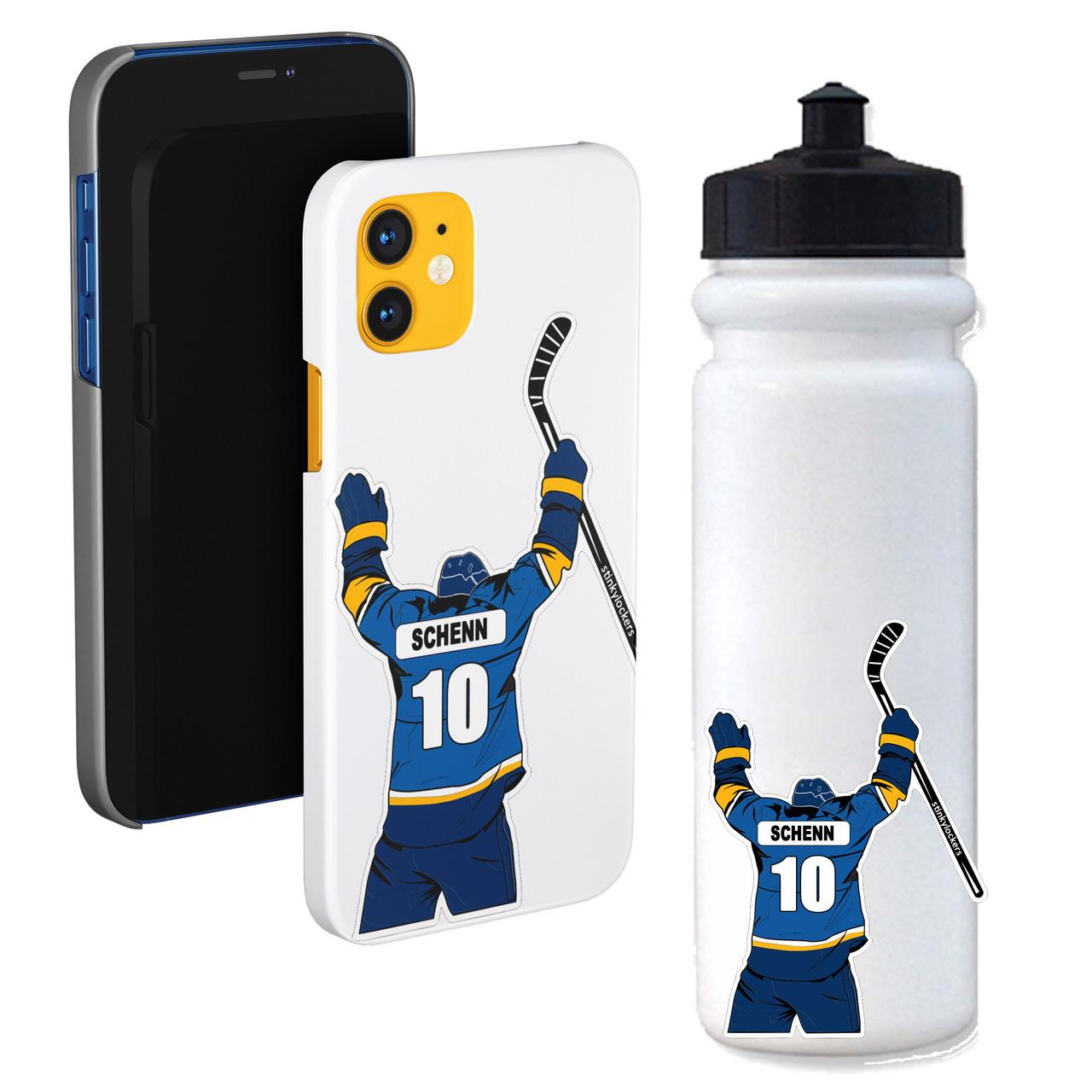 St. Louis 10 Schenn Waterproof Hockey Stickers 3 Pack Questions & Answers