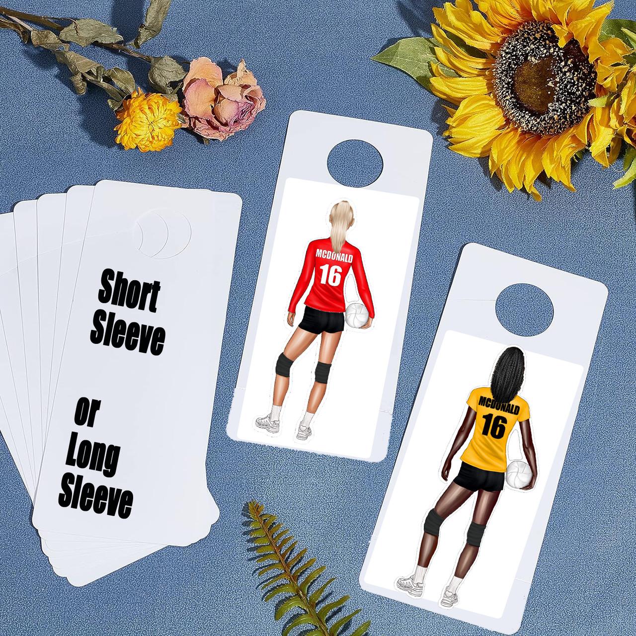 Personalized Volleyball Hotel Bedroom Door Hanger Sign Questions & Answers